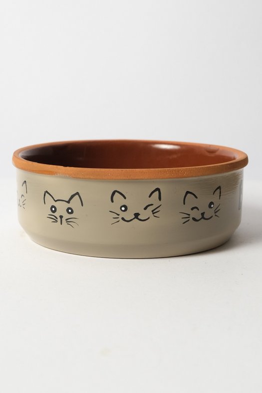 İsme Özel El Yapımı Kedi Mama Kabı Maniac Cup